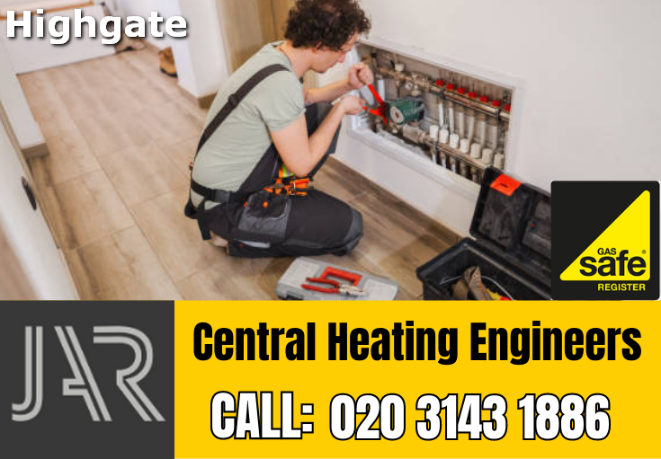 central heating Highgate