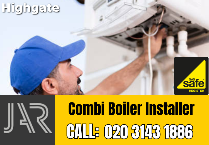 combi boiler installer Highgate
