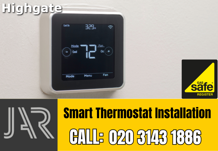 smart thermostat installation Highgate