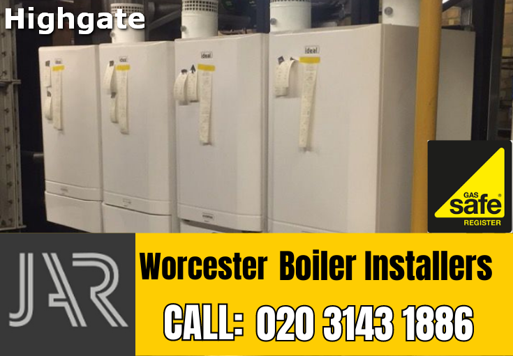 Worcester boiler installation Highgate